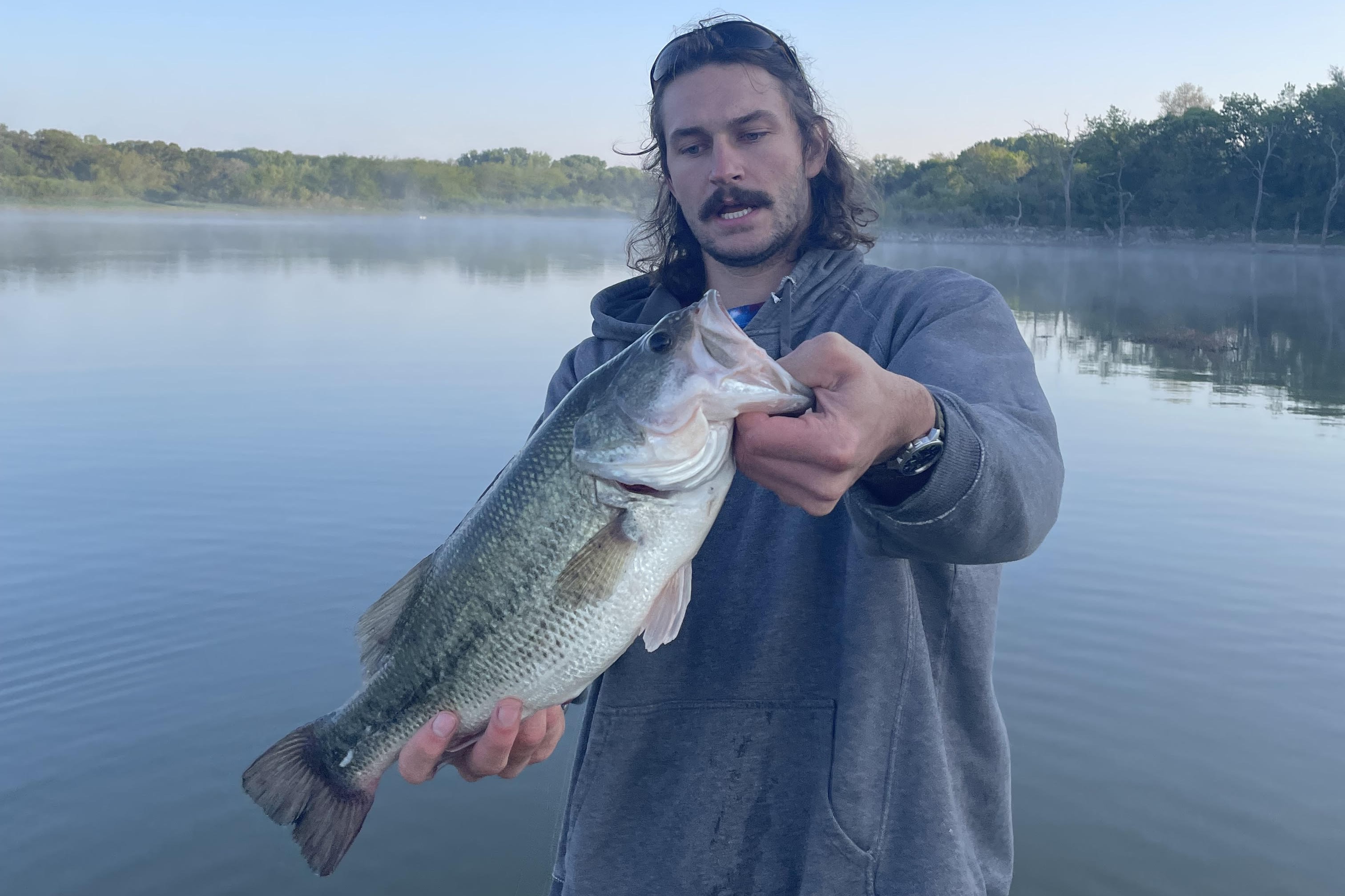 John with a big one